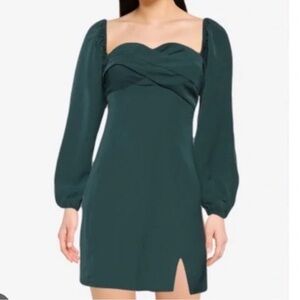 arbercrombie & fitch green dress
